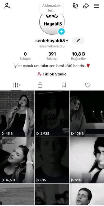 Acil satılık tiktok hesabı