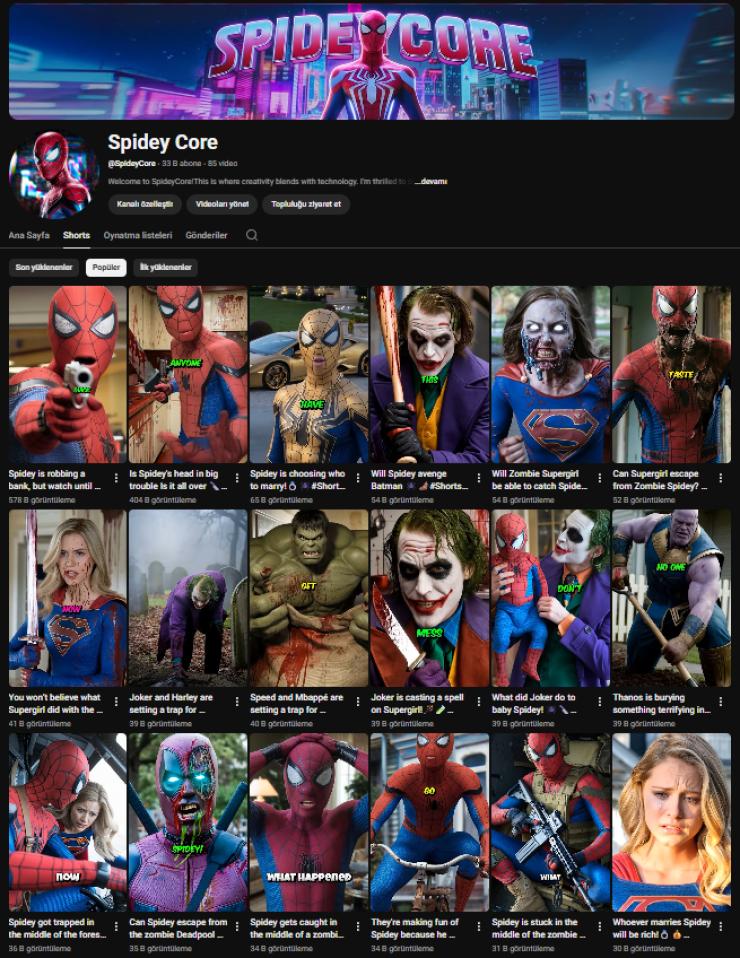 32.800 ABONELİ SATILIK YOUTUBE KANALI 