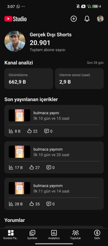 ⭐Anlık 700 izlenen Aktif Canlı yayın kanalı 21K Aboneli
