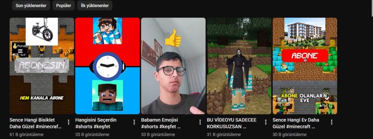 8 Bin Aboneli Youtube Hesabı Acil Satılık