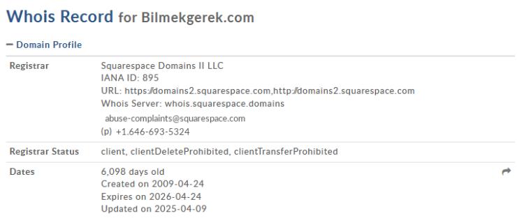 Projelik Süper İsim! Akılda Kalıcı Haber ve Blog Markası: Bilmekgerek.com