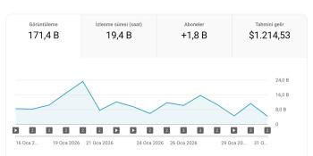 Aylık 100 bin tl kazandıran kanal satılık almanca finans kanal