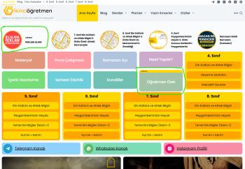 Eğitim Sitesinden Reklam Alanı