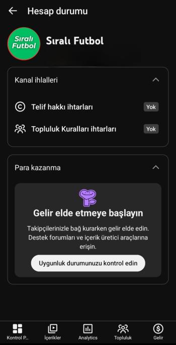 80000 abone 18 milyon görüntülenme keşfet dostu kanal