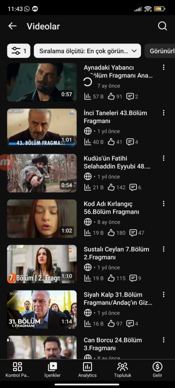 Dizi analizi