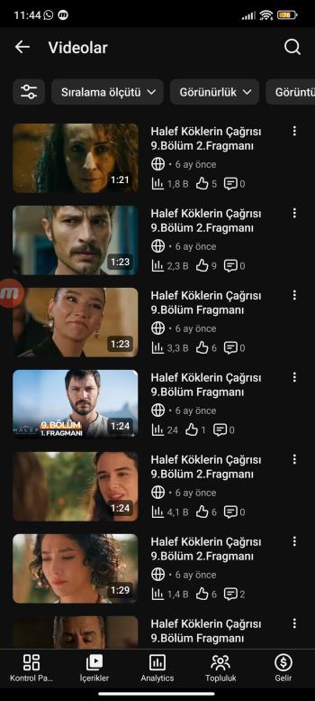Dizi analizi