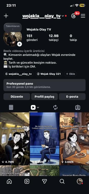 İnstagram satılık hesap 12900
