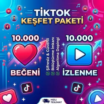 TikTok 10BİN BEĞENİ 10BİN İZLENME