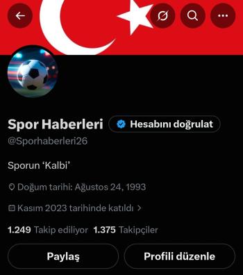 Spor sayfası, etkileşimi ve görüntülenmesi yüksek