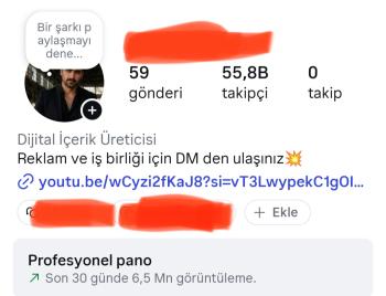 55 BİN FULL ORJİNAL FENOMEN HESABI 