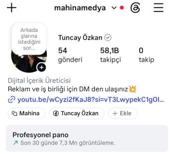 58.2 BİN FULL ORJİNAL FENOMEN HESABI 
