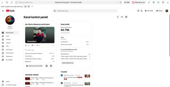 63Bin Aboneli Youtube Hesabı