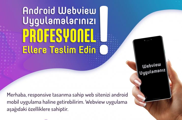 Web Sitenizin WebView Android Uygulaması Yapılır