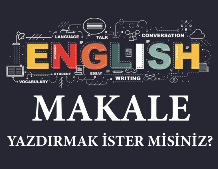 İngilizce Makale Hizmeti (İngilizce/Türkçe)