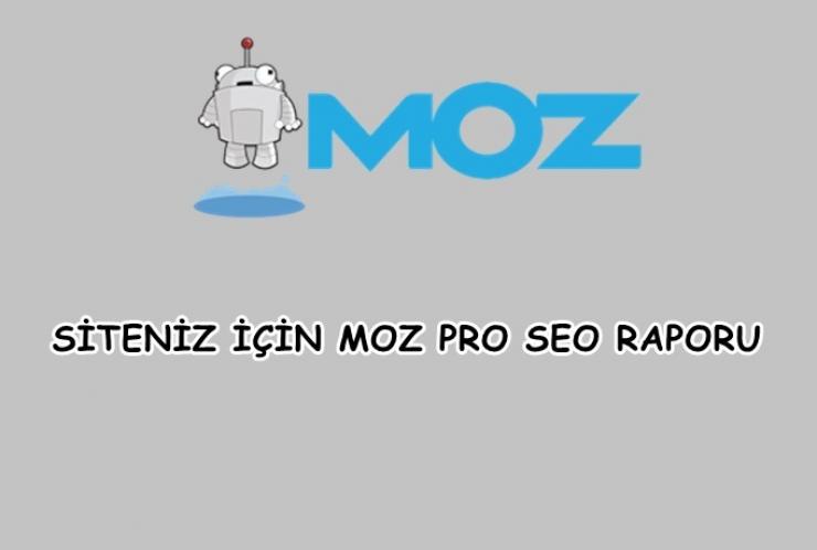Moz Pro zararlı spam backlink bulma ve detaylı seo raporlama
