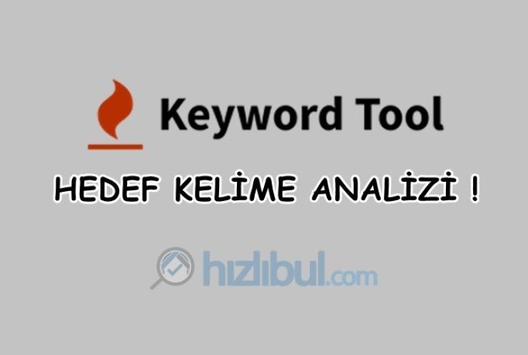 Backlink almayı düşündüğünüz hedef kelimenizi analiz edebilirim