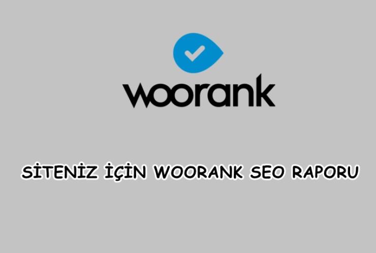 Web sitenizin full woorank seo raporunu sunabilirim