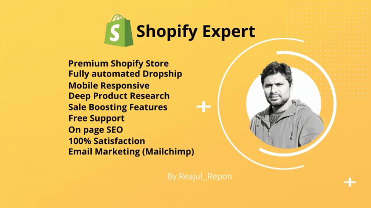 Ben, shopify ile online e-ticaret mağzanızı oluşturabilirim