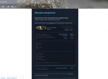 ÇOK UYGUNA STEAM HESAP!