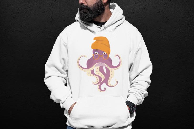 Ben, sweatshirt hoodie ve tişört için tasarımlar yaparım