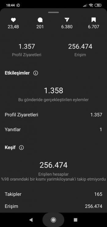 26K AKTİF HESAPTA REKLAM 60TL