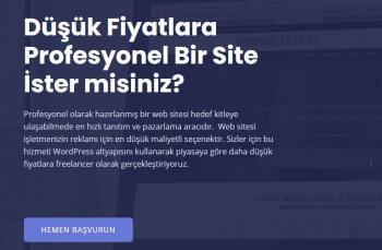 Sizin İçin Uygun Fiyatlara Web Sitesi Tasarlıyoruz.