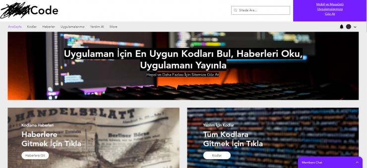 Sizin için websitesi yapabilirim