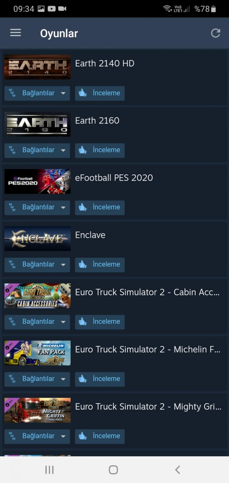 Uyguna Steam hesabı