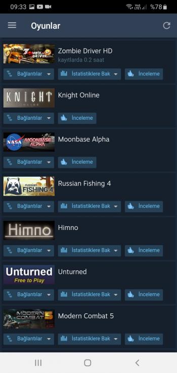 Uyguna Steam hesabı