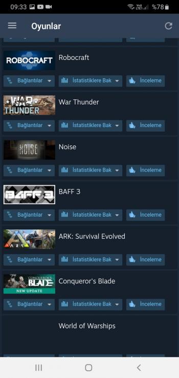 Uyguna Steam hesabı