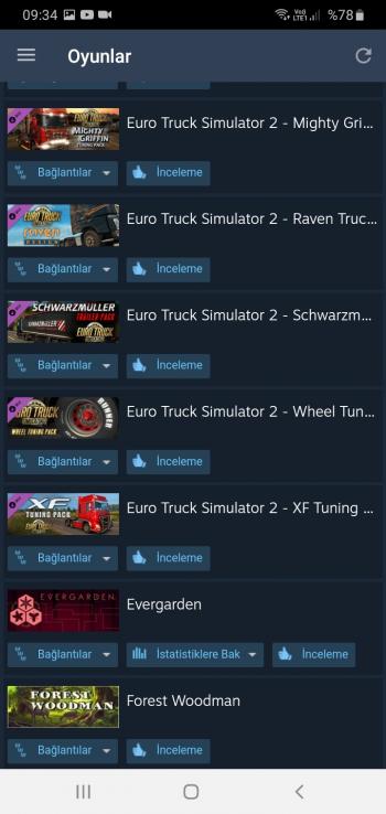 Uyguna Steam hesabı