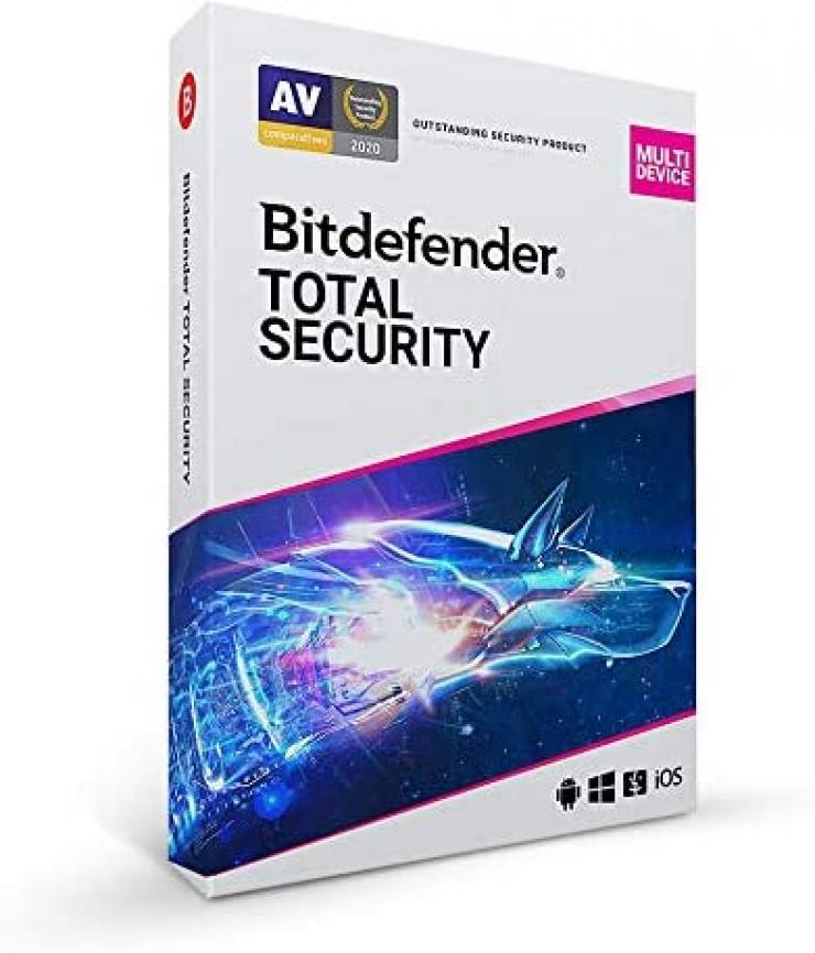 BitDefender Total Security 2021 - 6 Ay 5 cihaz - Tek Hesap