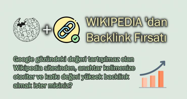 WİKİPEDİA 'dan Anahtar Kelimenize Backlink Fırsatı!